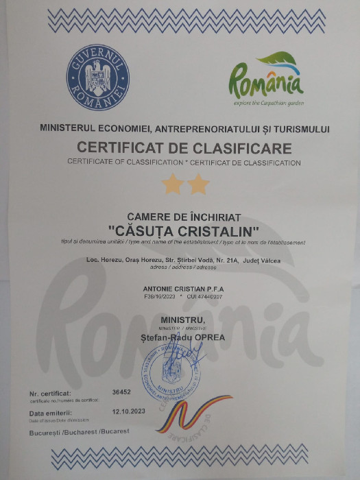 Casuta Cristalin